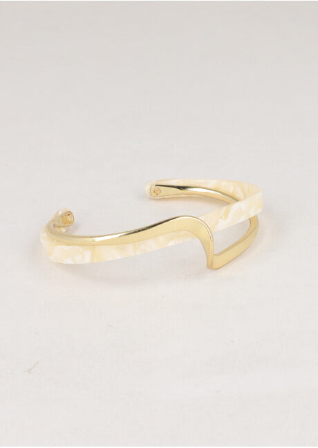 Cuff 2 Lineas Curva ORO