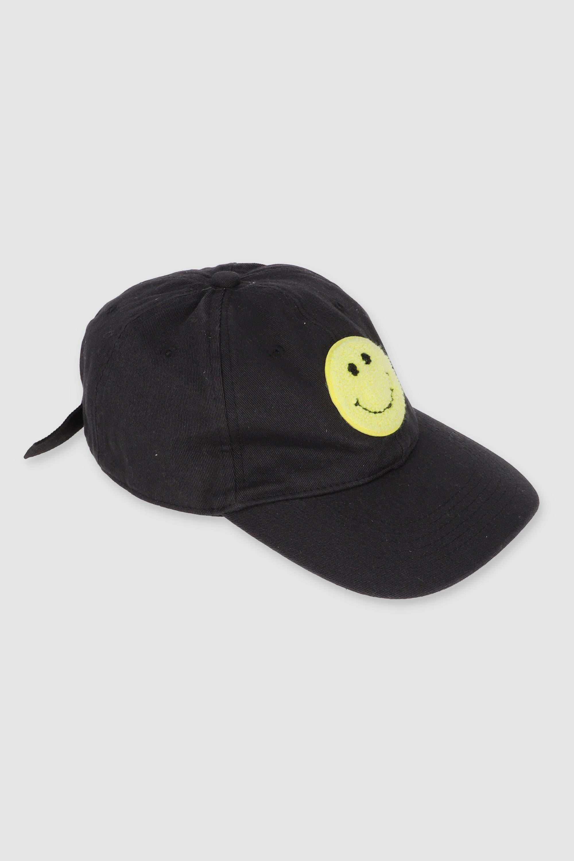 Gorra Carita Feliz Bordada NEGRO