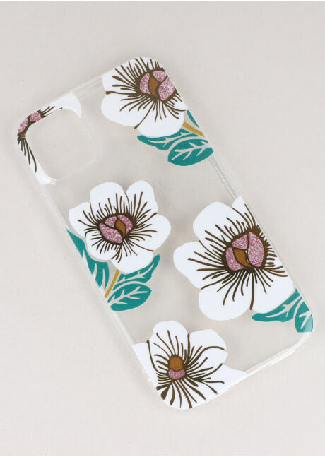 Funda I11 Xr Flores BLANCO