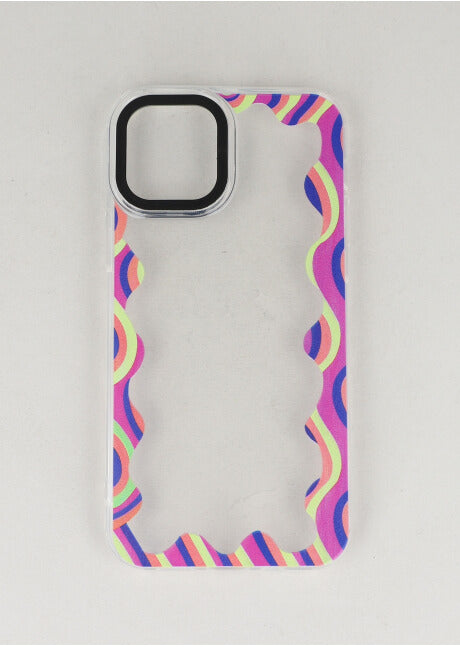 Funda transparente ondas color i12