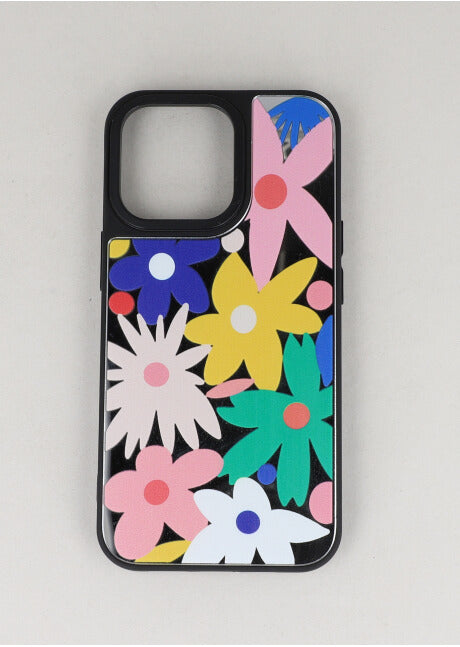 Funda espejo flores i13 pro