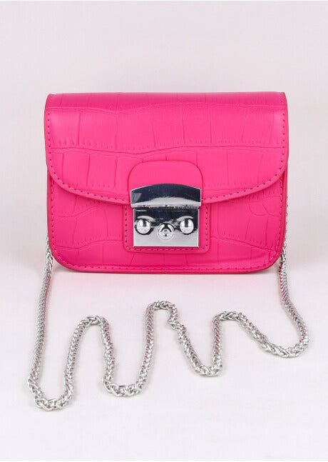 Bolsa Crossbody Cadena ROSA