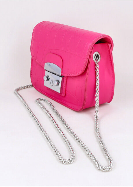 Bolsa Crossbody Cadena ROSA
