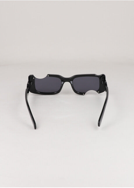 Lentes rectangulares cut out NEGRO