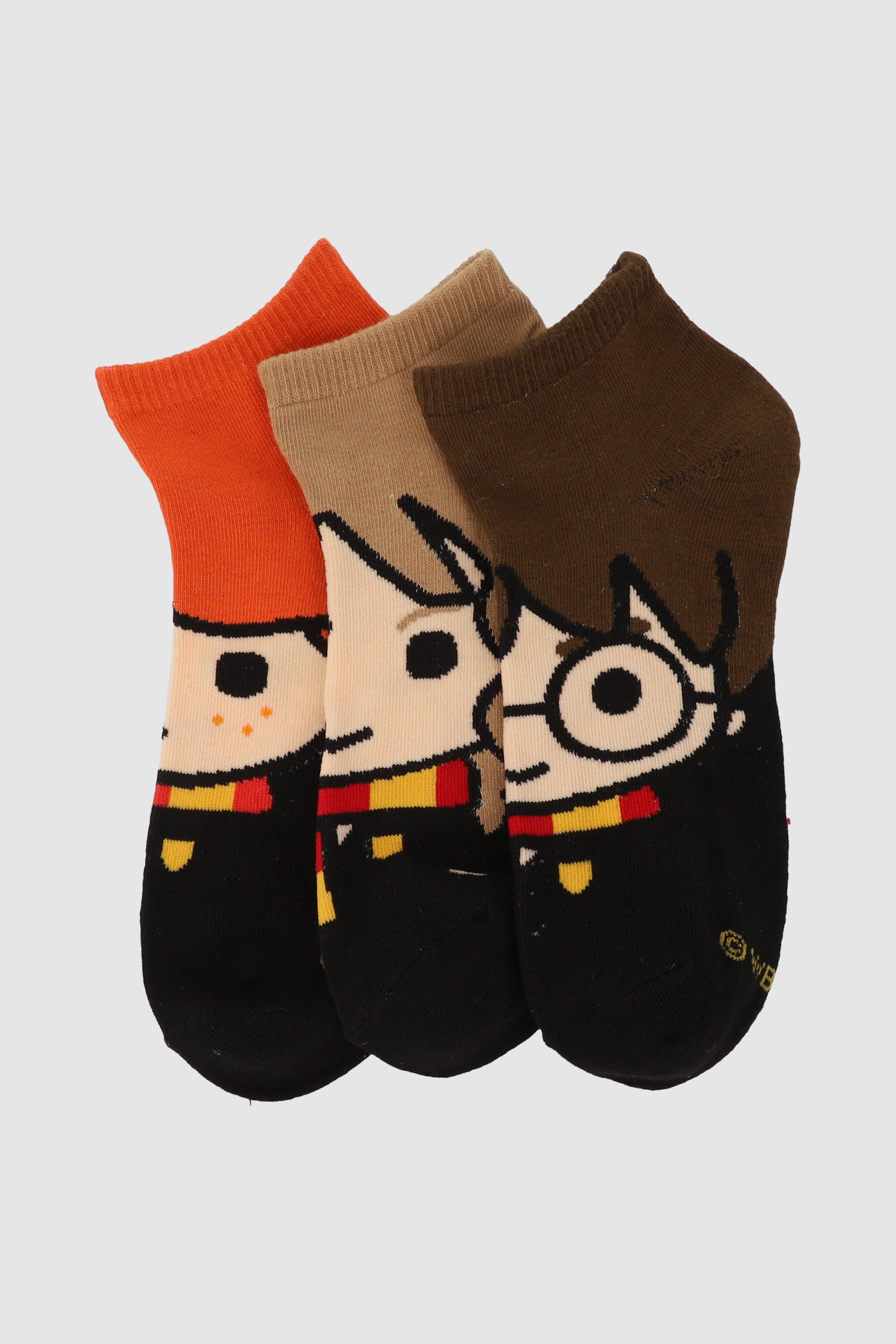 Set 3 Pares Calcetines Harry Potter NEGRO