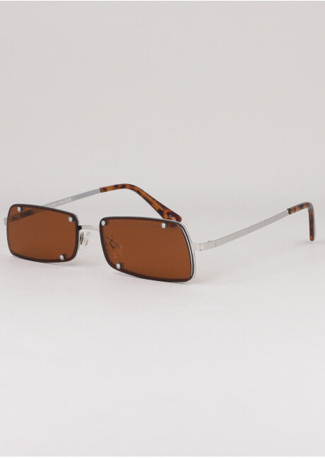 Lentes sol rectangular estopelores CAFE