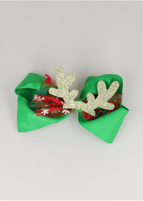 Moño navideño reno