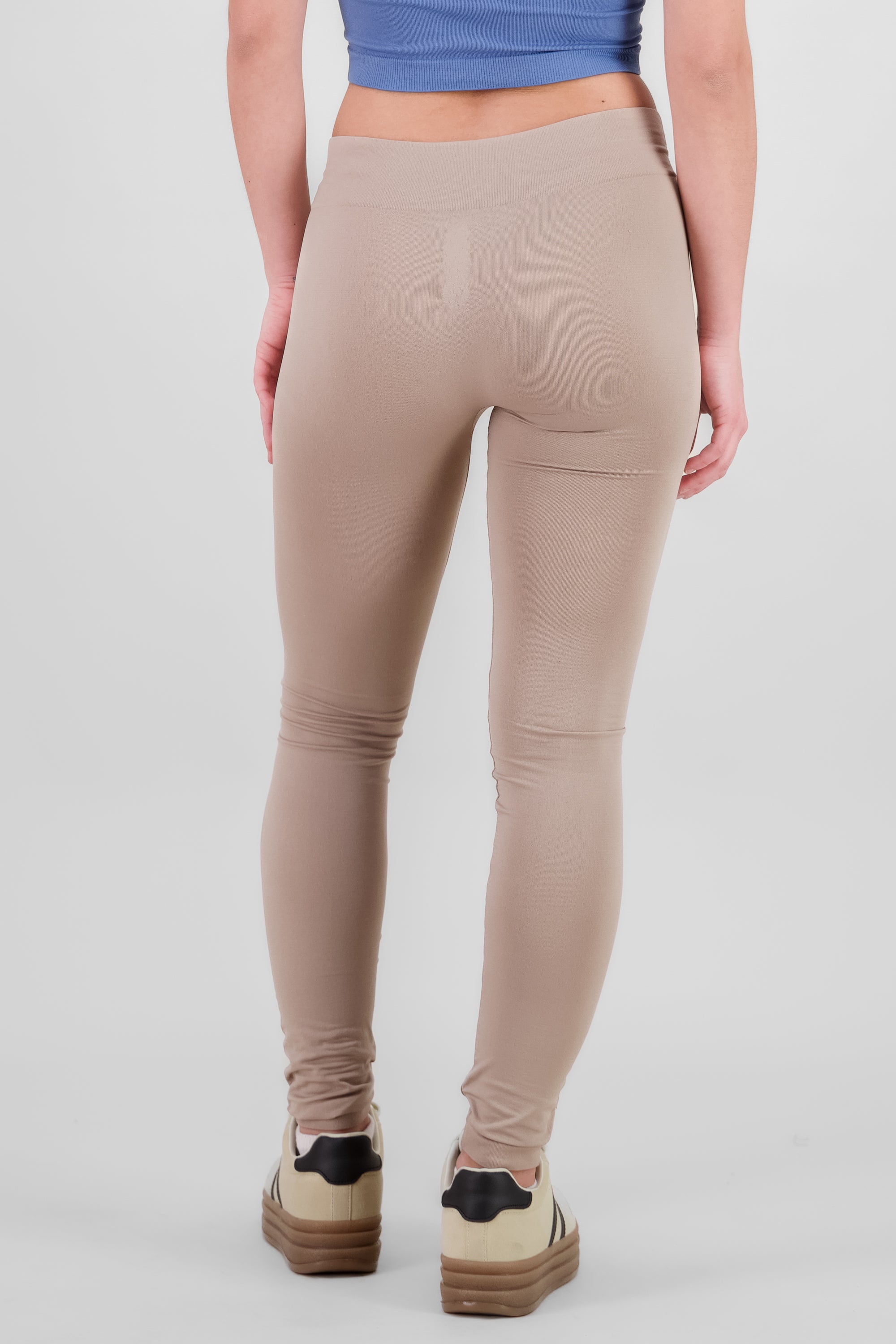 Leggings Seamless Cintura Media BEIGE