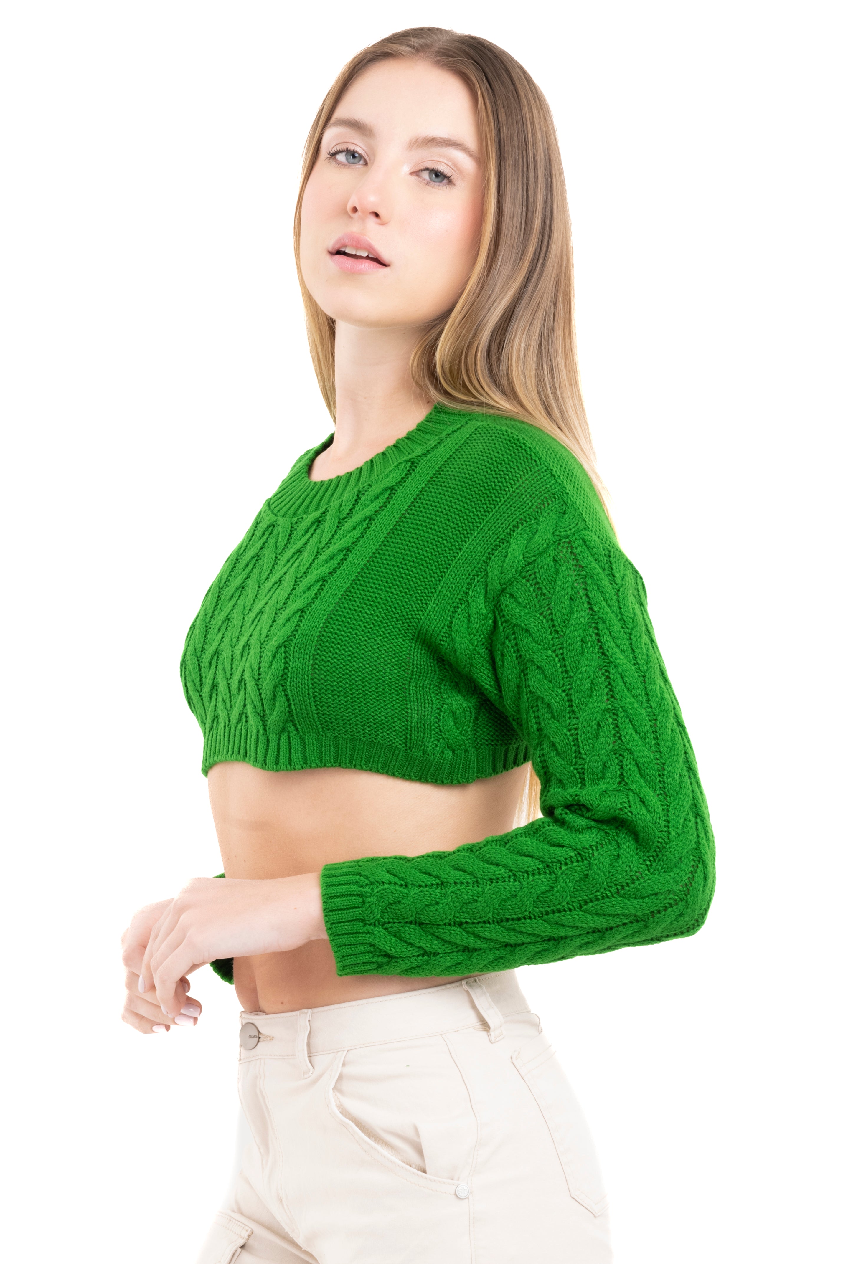 Sueter M/L corto VERDE