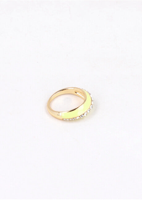 Anillo Color Brillos AMARILLO