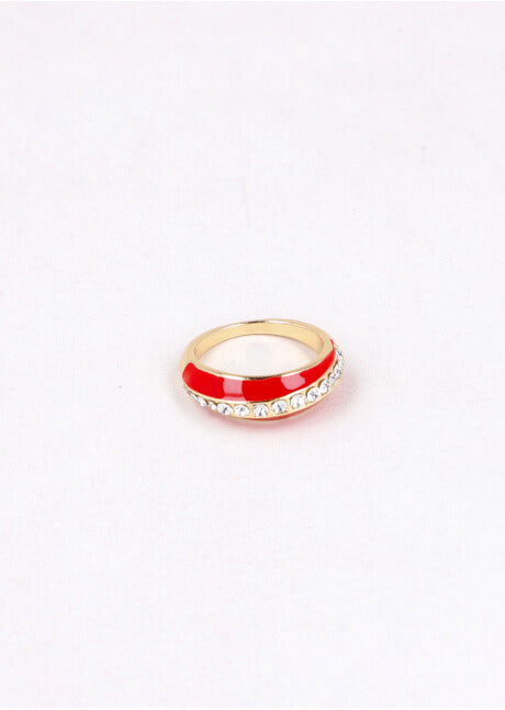 Anillo Color Brillos ROJO