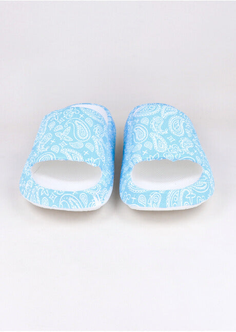 Sandalias slide garigol AZUL