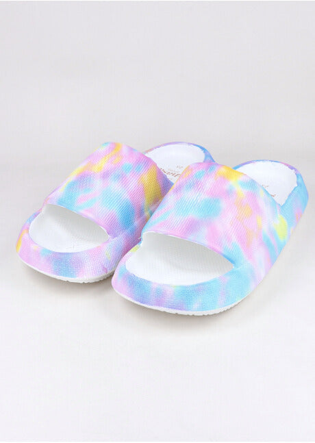 Sandalias slide garigol MULTICOLOR
