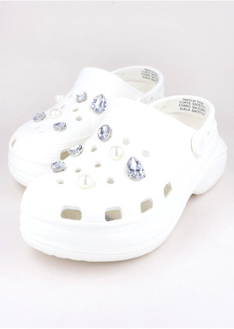 Zueco Perforado Gema BLANCO