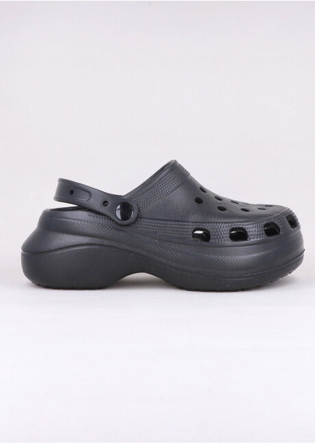 Zueco Perforado Gema NEGRO
