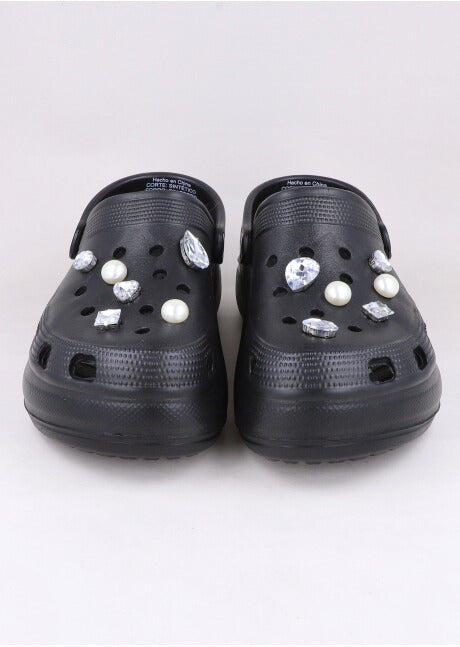 Zueco Perforado Gema NEGRO