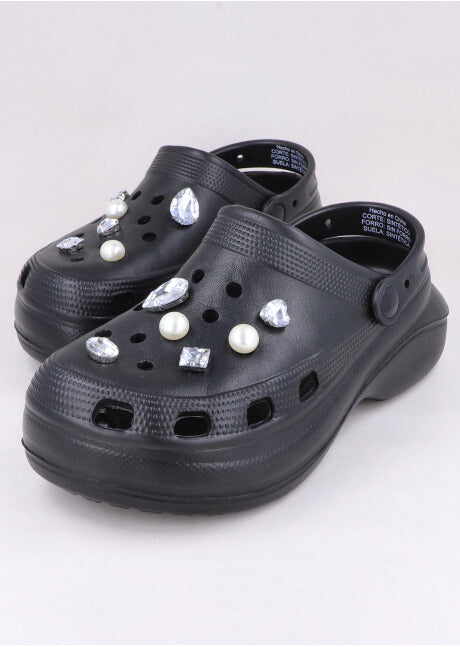 Zueco Perforado Gema NEGRO