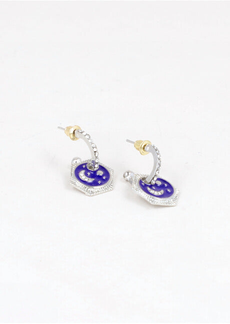 Aretes Luna PLATA