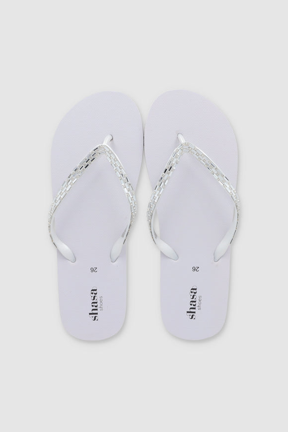 Flip Flop Chinela Brillos Piedras