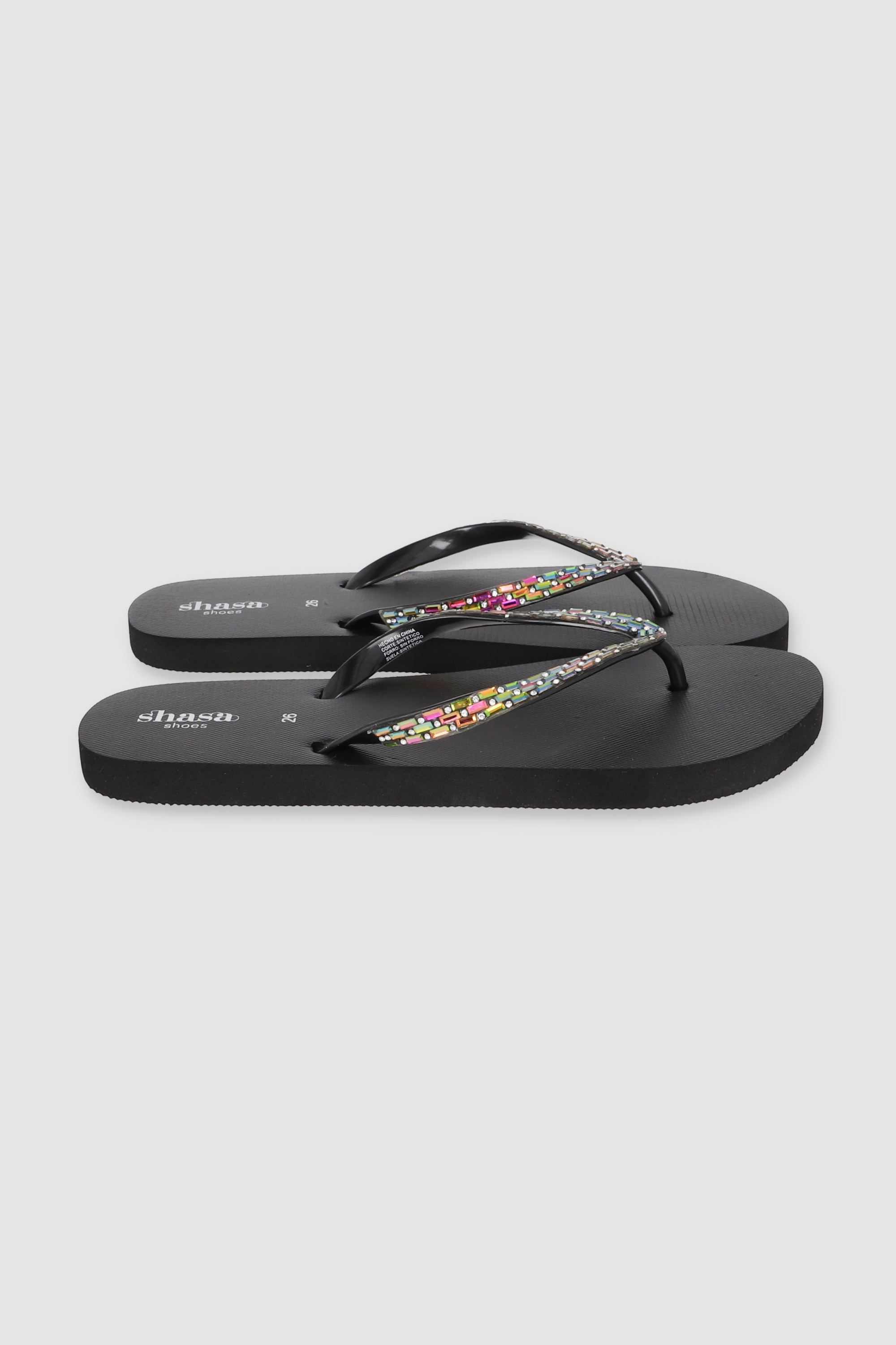 Flip Flop Chinela Brillos Piedras