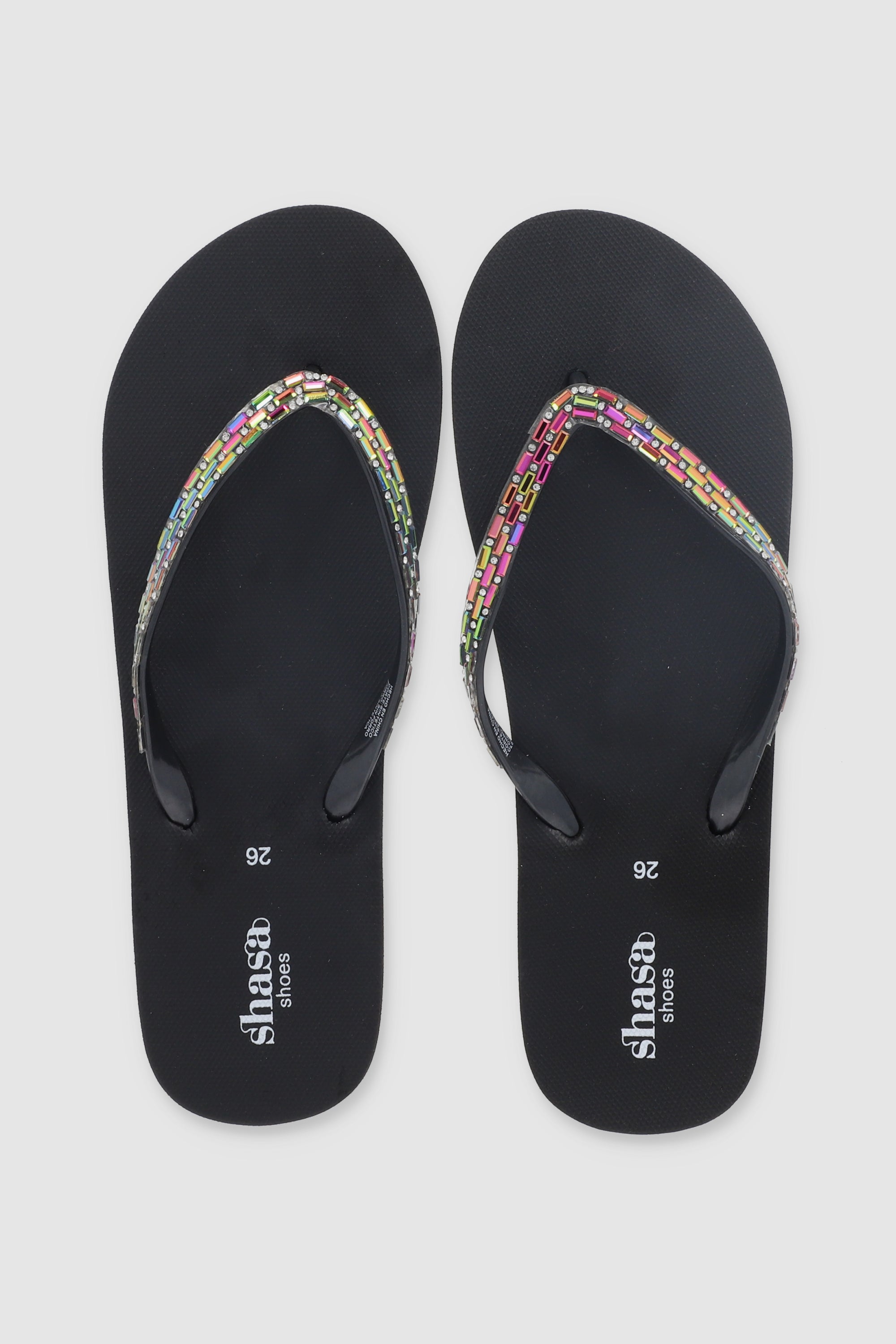 Flip Flop Chinela Brillos Piedras