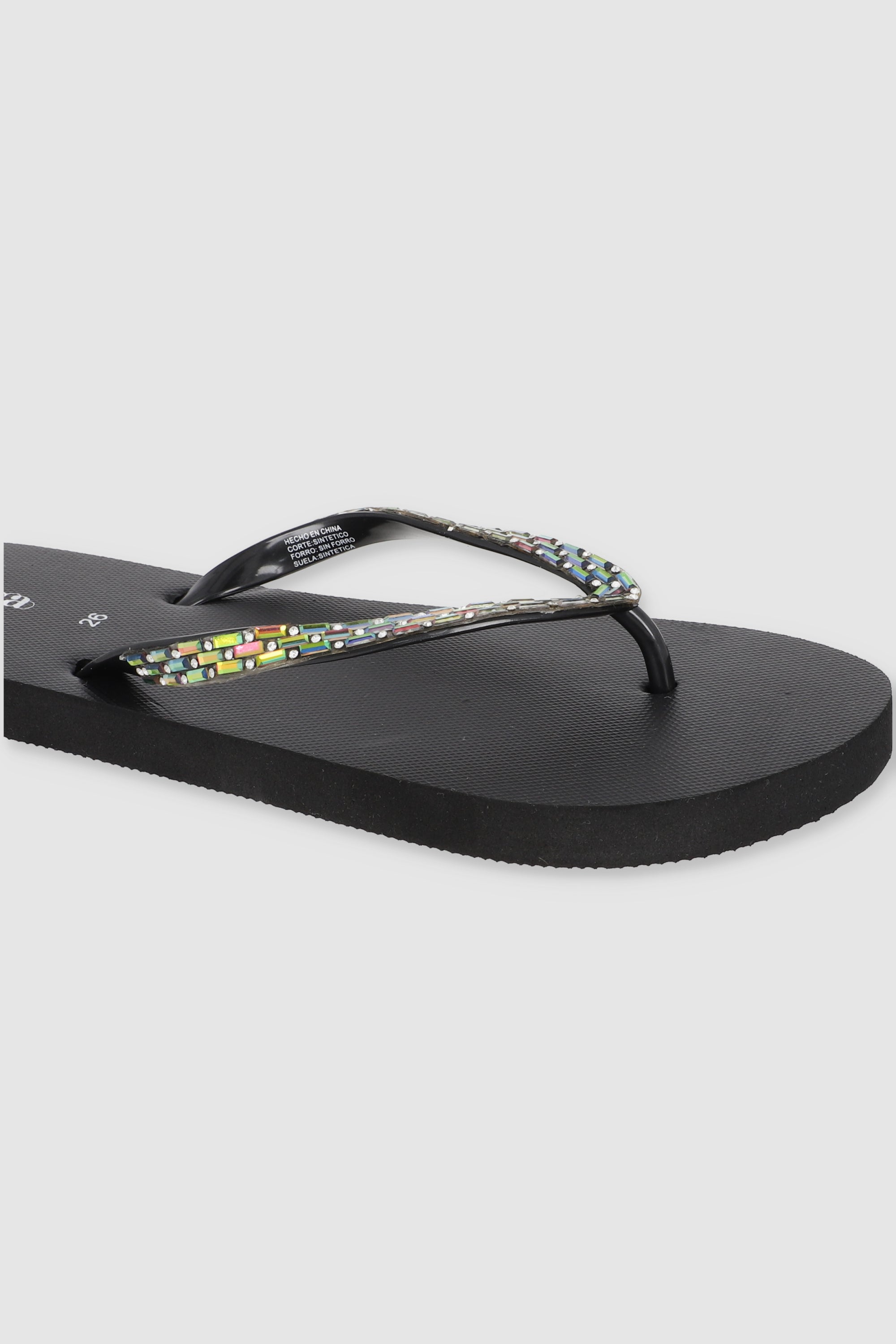 Flip Flop Chinela Brillos Piedras