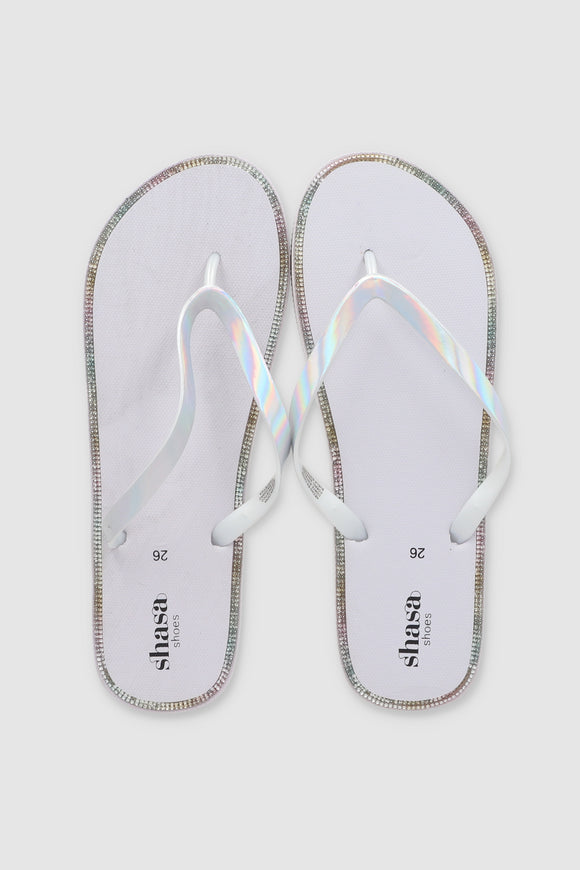 Flip Flops Iridiscentes Brillos