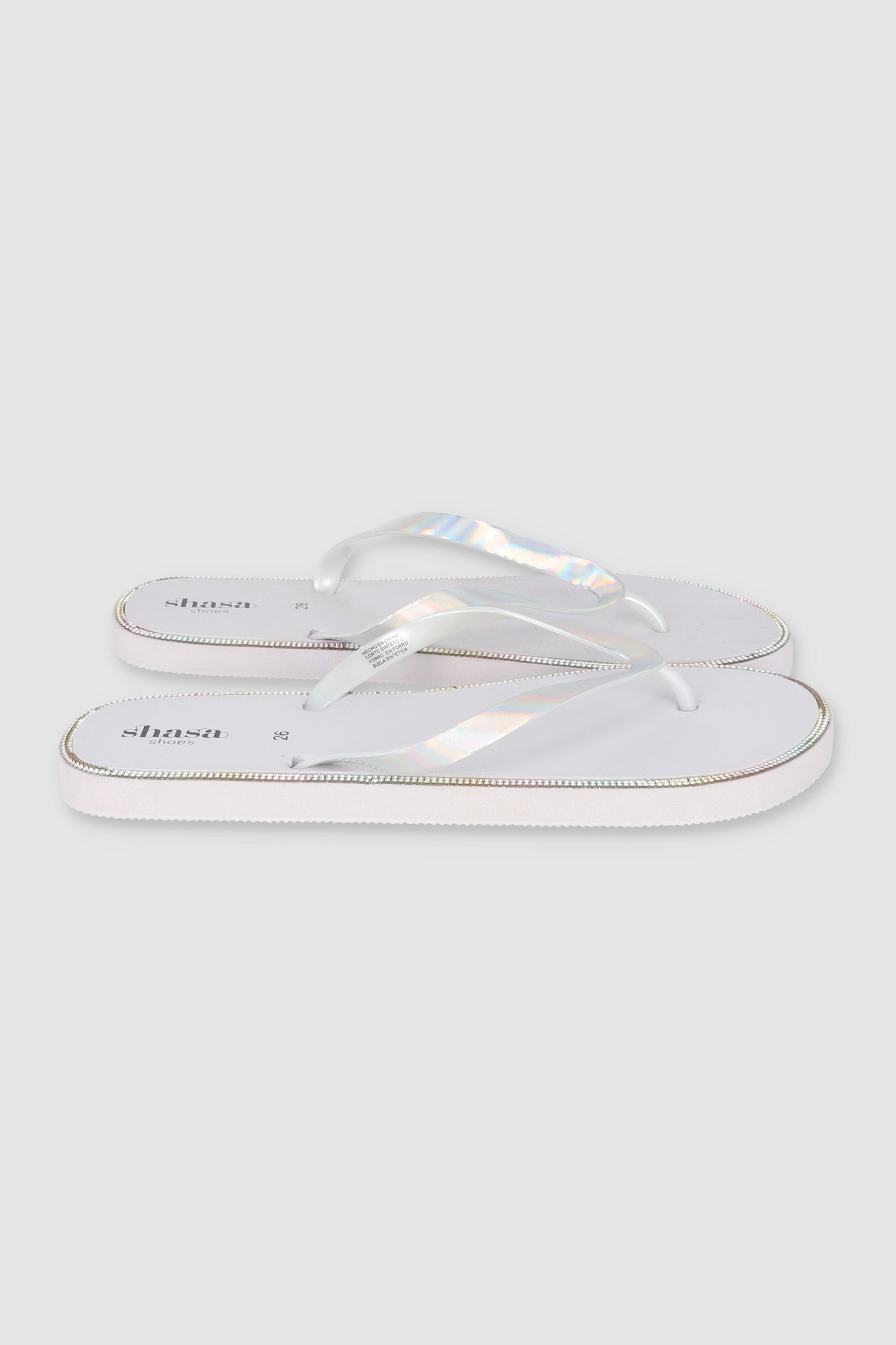 Flip Flops Iridiscentes Brillos