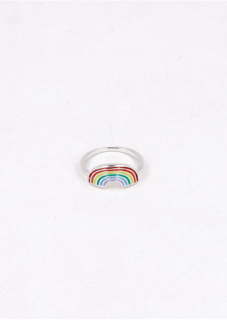 Anillo Arcoiris PLATA