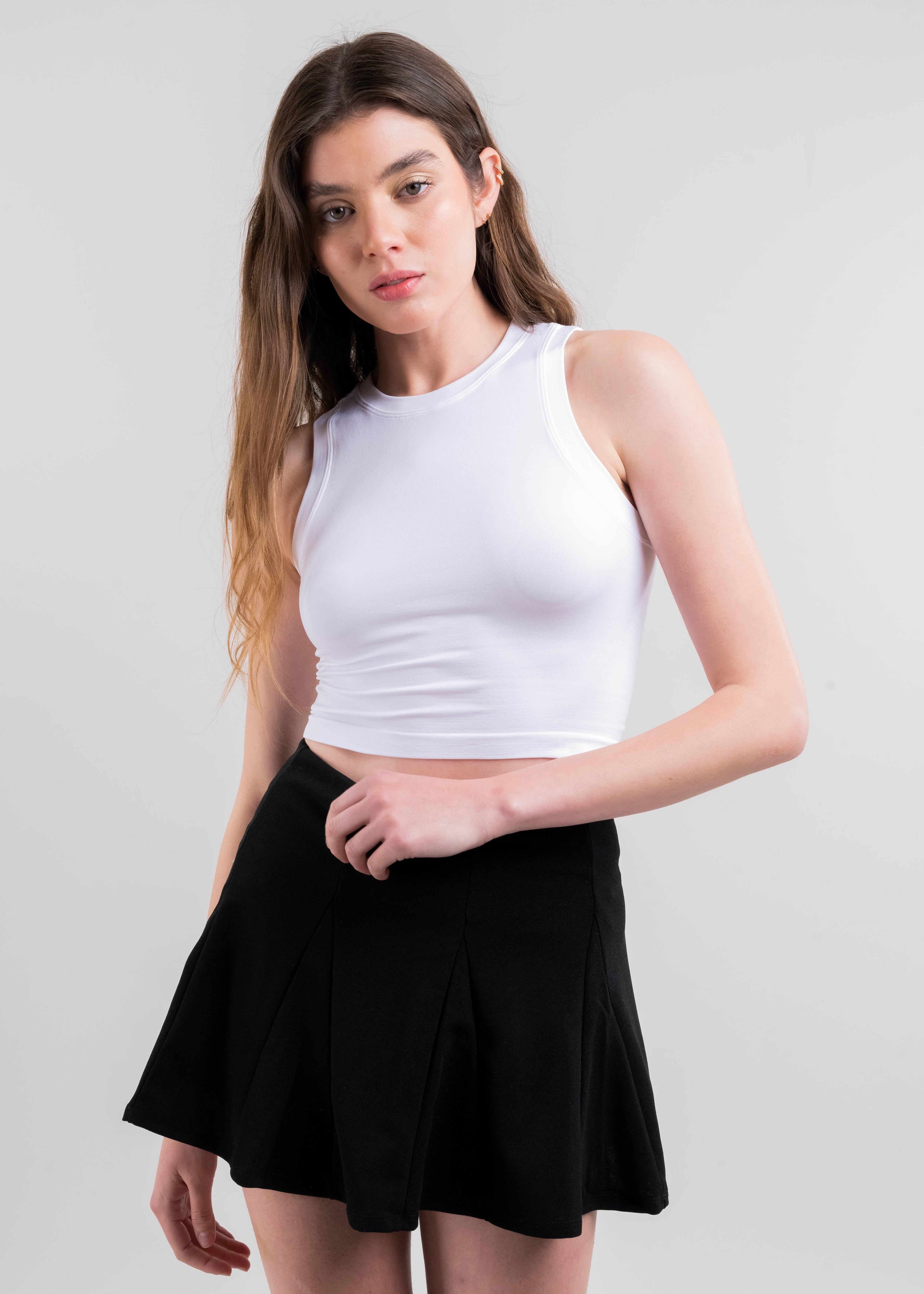 Top tank liso BLANCO