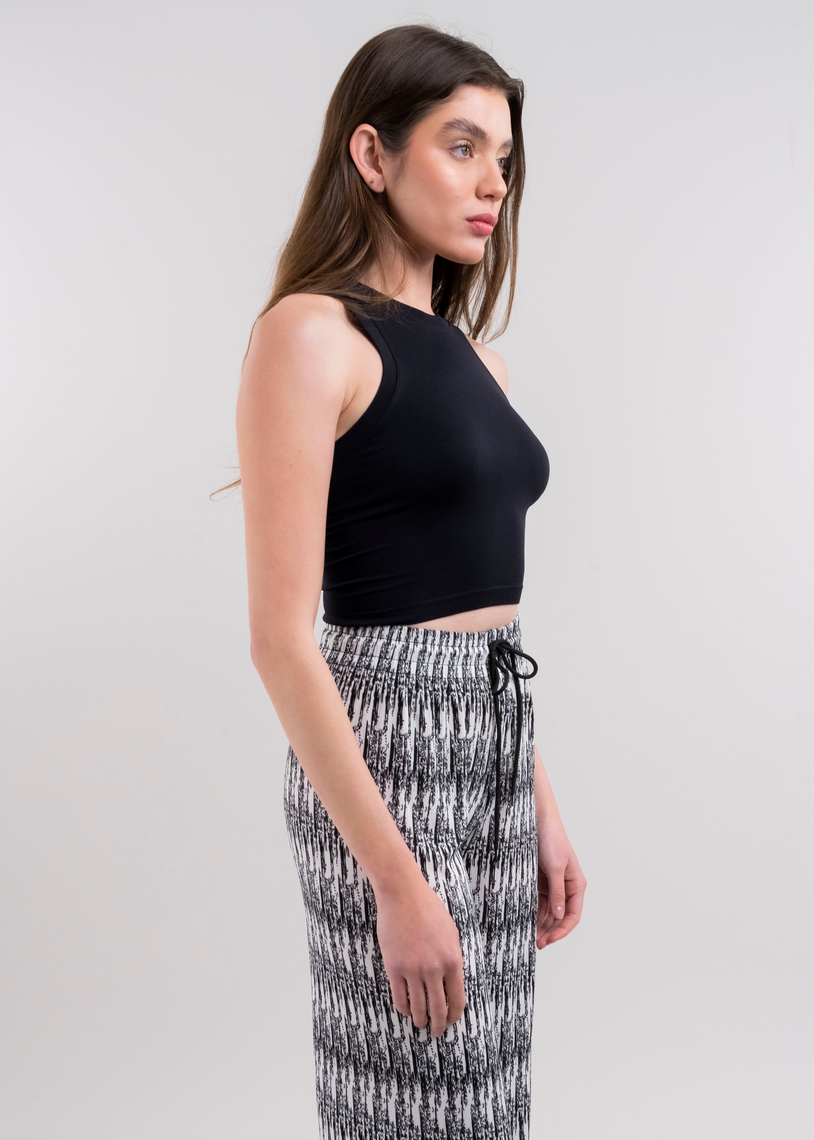 Top tank liso NEGRO