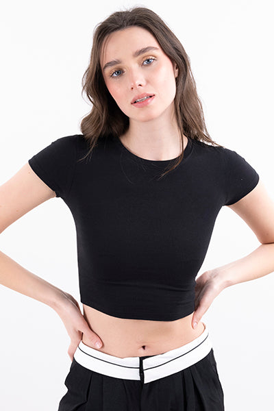 Top crop monocolor