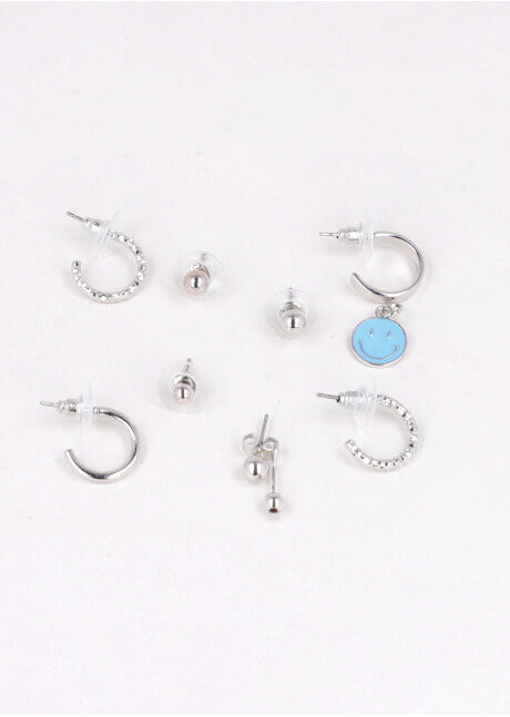 Set 8 Earcuff Carita PLATA