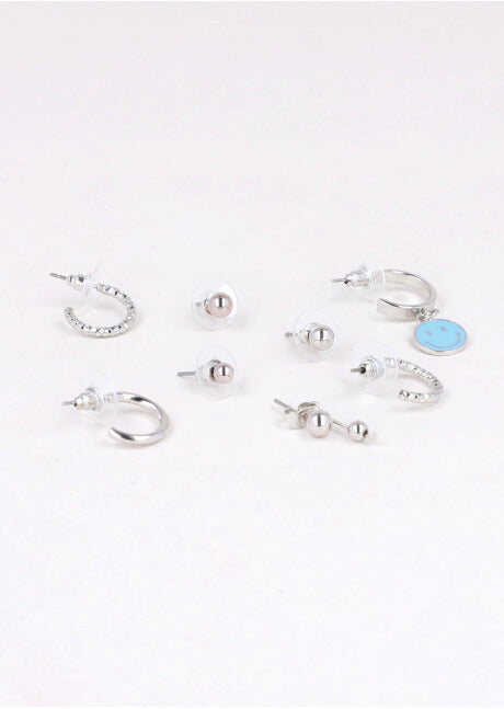 Set 8 Earcuff Carita PLATA