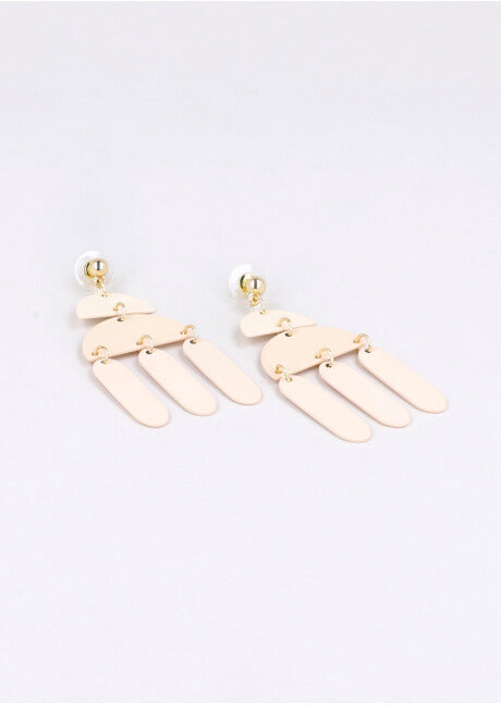 Aretes Formas Color BEIGE