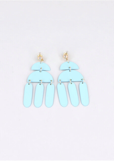 Aretes Formas Color AZUL