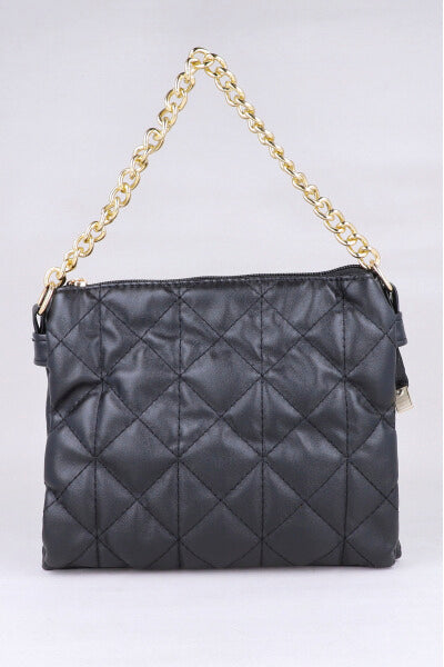 Bolso crossbody capitonada