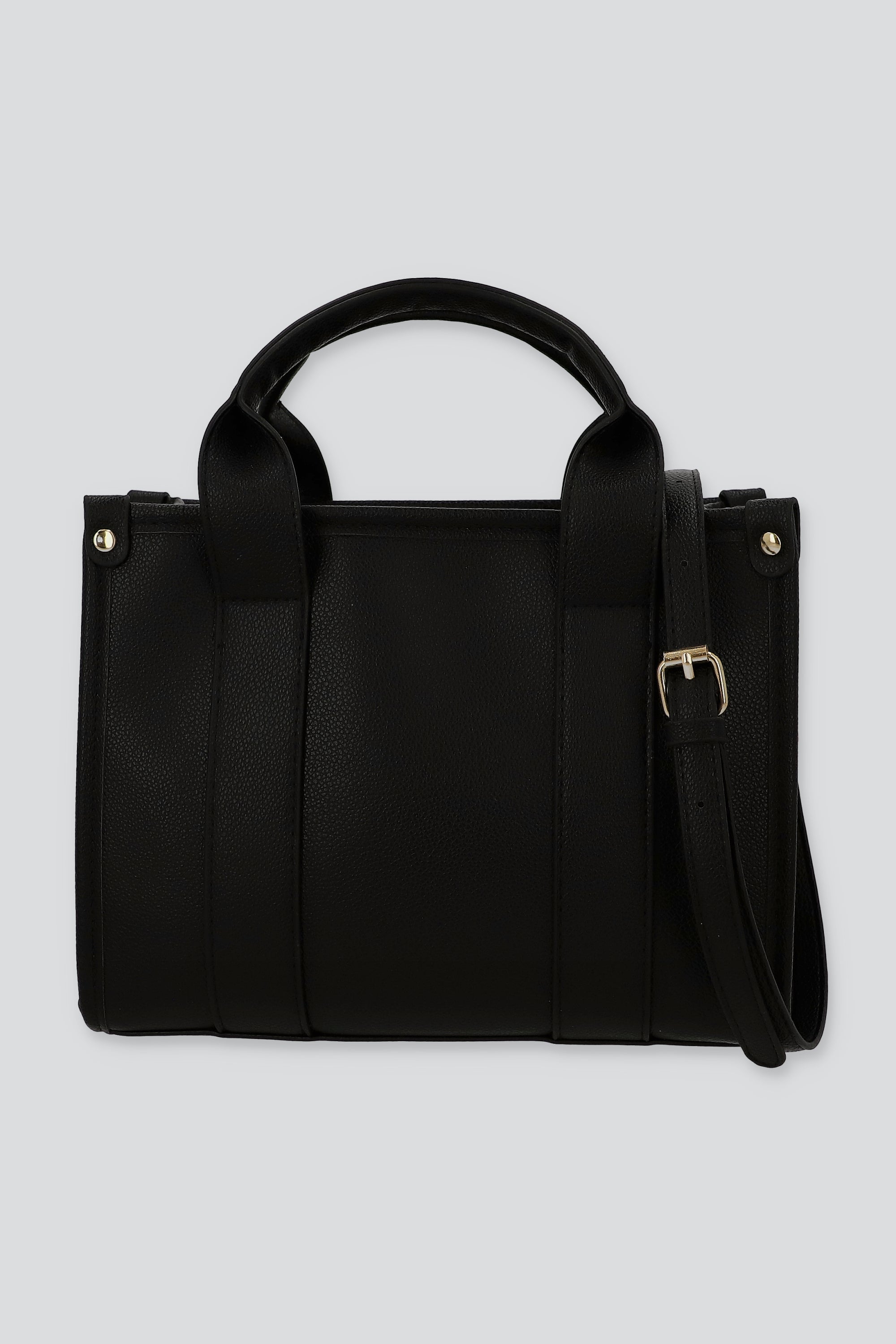 bolsa tote estructura asa NEGRO