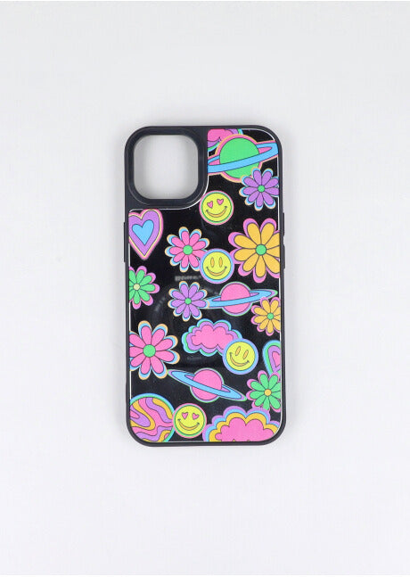 Funda celular i13 flores