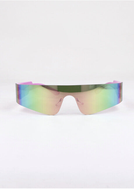 Lentes deportivos holográficos MORADO