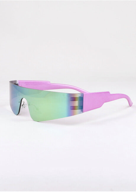 Lentes deportivos holográficos MORADO