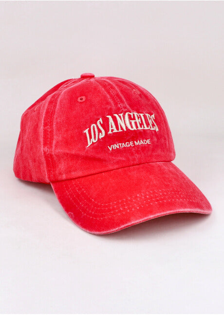 Gorra vintage Los Angeles ROJO