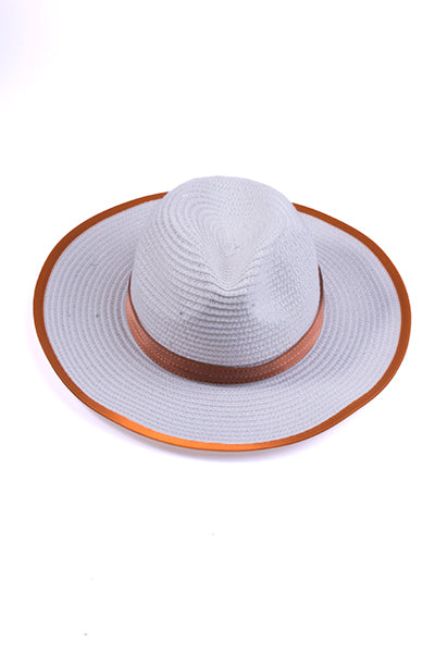 Sombrero panamá bicolor