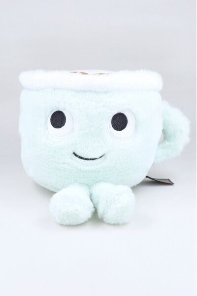 Peluche taza café ojitos AZUL