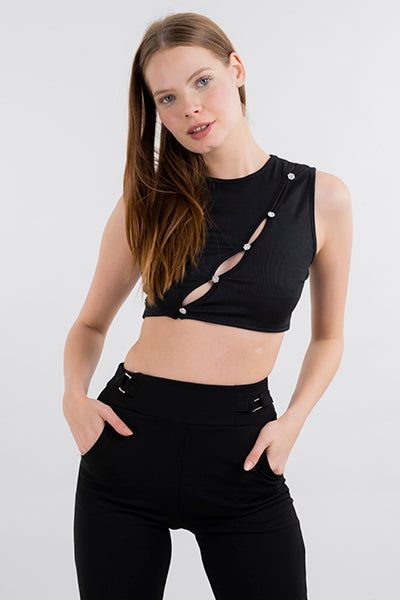 Top tank cortes brillos