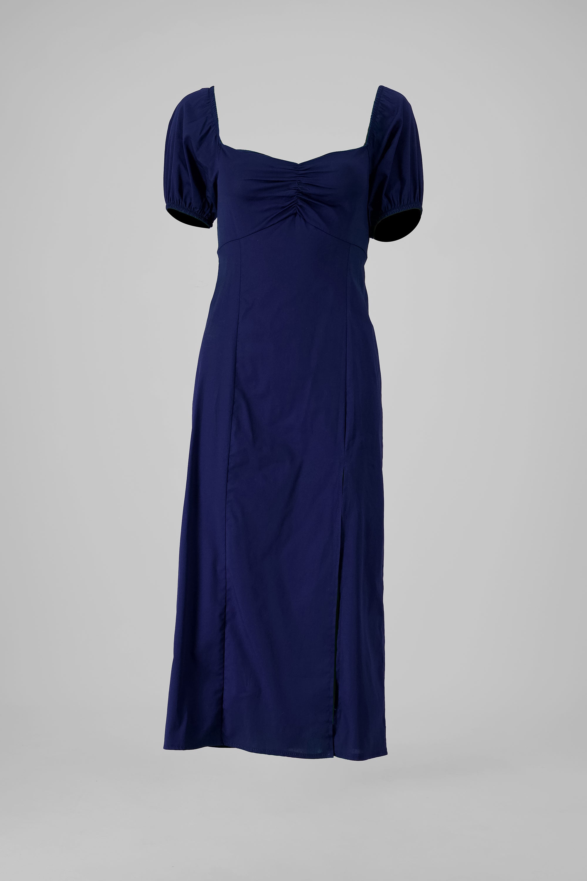 Vestido Midi Fruncido