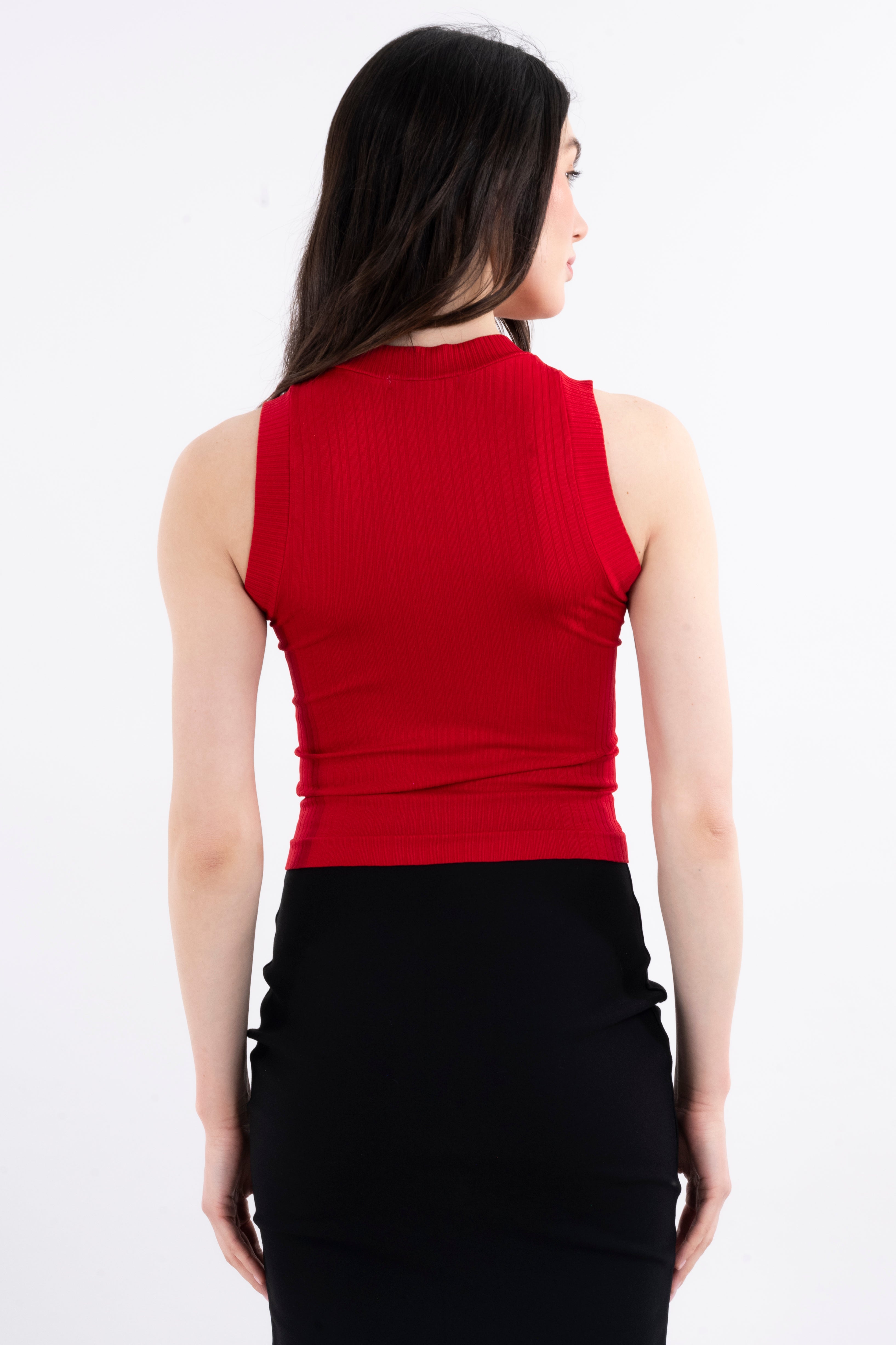 Top liso S/M ROJO