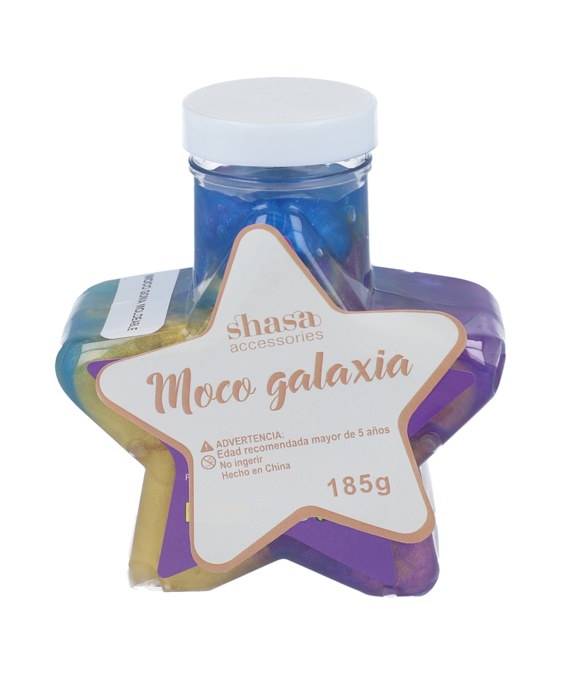 Moco galaxia estrella MORADO