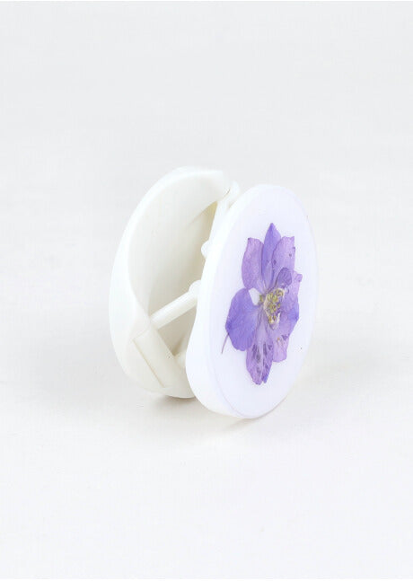 Soporte celular flor encapsulada