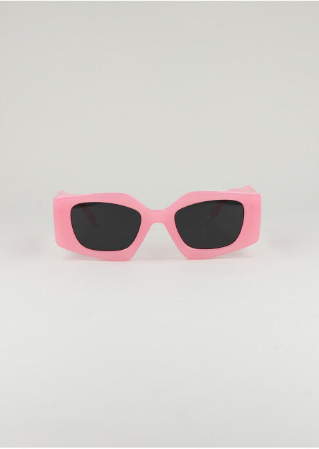 Lentes rectangulares armazón ancho ROSA